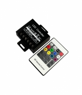 Sterownik Taśm LED RGB Radiowy Micro 12V/24V 240W/480W V-TAC VT-2421