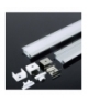 Profil Aluminiowy V-TAC 2000x24.7x7mm Klosz Mleczny VT-8106