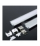 Profil Aluminiowy V-TAC 2000x24.7x7mm Klosz Mleczny VT-8106