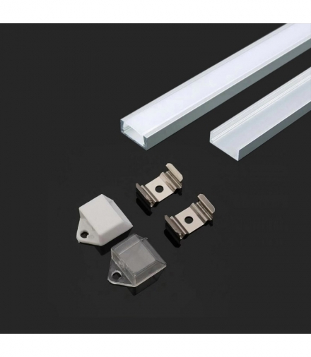 Profil Aluminiowy V-TAC 2000x16x7MM Mleczny VT-9327 5 Lat Gwarancji