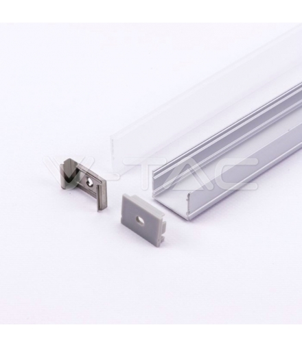 Profil Aluminiowy V-TAC 2000x30x20MM Mleczny VT-8118 5 Lat Gwarancji
