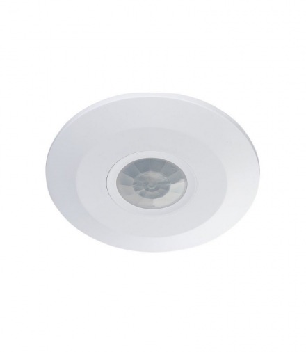 Czujnik Ruchu 360st Sufitowy Płaski Biały V-TAC VT-8027