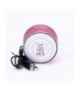 Przenośny Metalowy Głośnik Bluetooth Micro SD Mikrofon 400mah Różowy V-TAC VT-6133