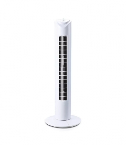 Wentylator Wieżowy kolumnowy V-TAC 45W Timer 77cm Biały VT-4538