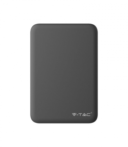 Power Bank V-TAC 5000 Mah Czarny 63x94x15mm VT-3503