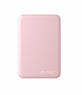 Power Bank V-TAC 5000 Mah Różowy 63x94x15mm VT-3503