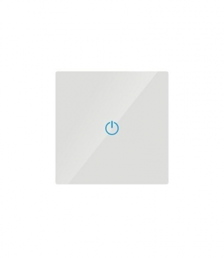 Włącznik Dotykowy Szklany Pojedynczy Schodowy Biały V-TAC VT-5121