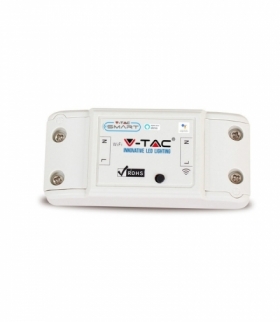 Sterownik Switch WiFi V-TAC 10A Amazon Alexa, Google Home, Nest VT-5008