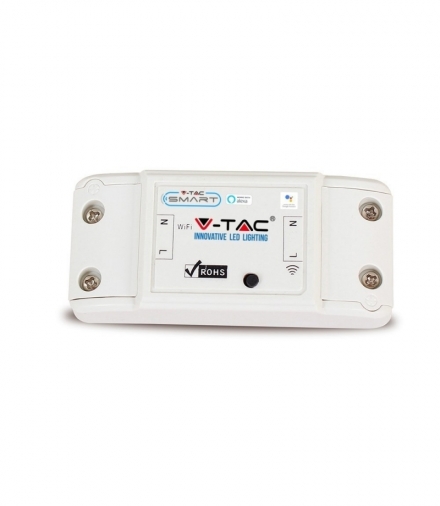 Sterownik Switch WiFi V-TAC 10A Amazon Alexa, Google Home, Nest VT-5008