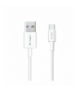 Przewód Micro USB V-TAC Typ C 1M Biały Seria Pearl VT-5302