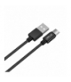Przewód Micro USB V-TAC Typ C 1M Czarny Seria Platinum VT-5334