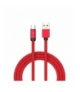 Przewód Micro USB V-TAC Typ C 1M Czerwony Seria Złota VT-5342