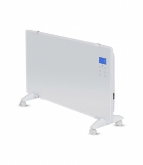 Grzejnik Panelowy Szklany 2000W LED Biały PILOT LCD TIMER V-TAC VT-2000WRD