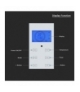 Grzejnik Panelowy Szklany 2000W LED Biały PILOT LCD TIMER V-TAC VT-2000WRD
