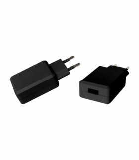 Ładowarka USB SZYBKA QC3.0 AC 3.6-6.5V 3.0A V-TAC Czarna VT-1026