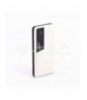Power Bank V-TAC 10000mah Wyświetlacz USB Type C Biały VT-3511