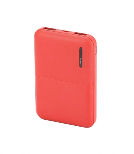 Power Bank V-TAC 5000mah Super Small Czerwony Lithium Polymer VT-3517