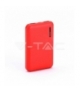 Power Bank V-TAC 5000mah Super Small Czerwony Lithium Polymer VT-3517