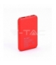 Power Bank V-TAC 5000mah Super Small Czerwony Lithium Polymer VT-3517