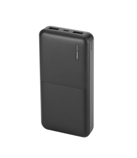 Power Bank V-TAC 20000mah Mega Power Czarny Lithium Polymer VT-3520