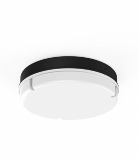 VT-22 15W Plafon LED (Czujnik mikrofalowy), Chip SAMSUNG, Barwa 4000K Czarny