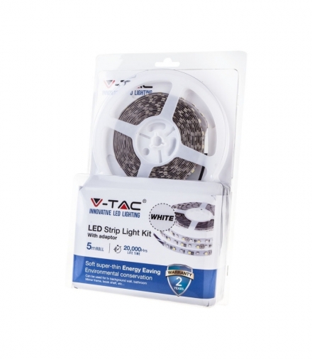 VT-3528 60 IP20 Taśma LED, Zestaw, Barwa 4500K, IP20