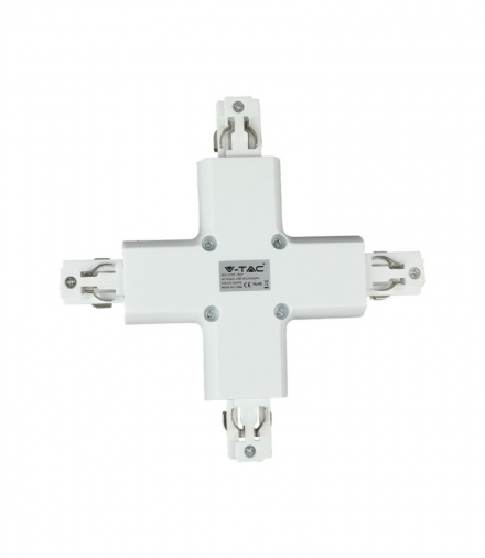 Łącznik do szynoprzewodów Typ X, Biały