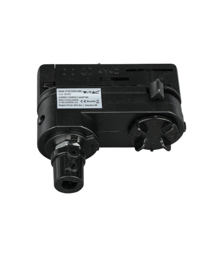 Adapter do szynoprzewodów, Czarny