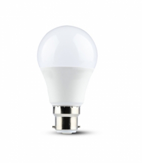 Żarówka LED B22 9W A60, Ciepła, Barwa:2700K, Trzonek:B22 V-TAC 7422