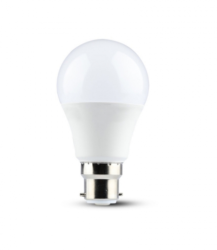 Żarówka LED B22 9W A60, Ciepła, Barwa:2700K, Trzonek:B22 V-TAC 7422