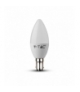 VT-299 5.5W C35 Żarówka LED, Chip SAMSUNG, Barwa 3000K, Trzonek B15, Opakowanie 12 szt.