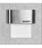 TANGO mini SZLIF INOX Oprawa LED do puszki fi50 barwa niebieska