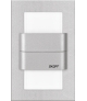 Kinkiet DUO TANGO ALUMINIUM Natynkowa Oprawa LED barwa zimna
