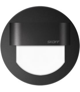 RUEDA stick CZARNA Oprawa LED IP66 do przyklejenia barwa zimna