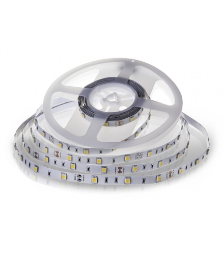 Taśma LED V-TAC SMD5050 150LED IP20 4,8W/m VT-5050 6000K 500lm