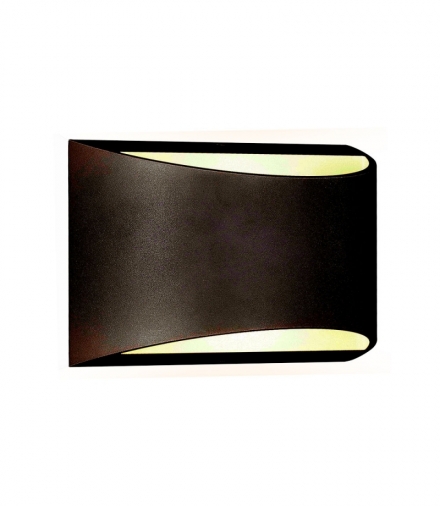 Kinkiet Ścienny V-TAC 10W LED Góra Dół Bridgelux Chip Czarny IP54 VT-815 4000K 800lm