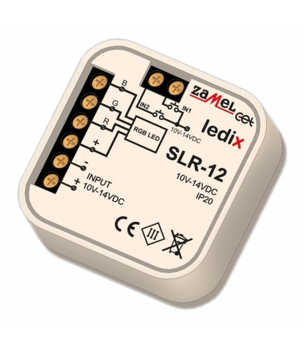 Sterownik RGB przewodowy SLR-12 do puszki