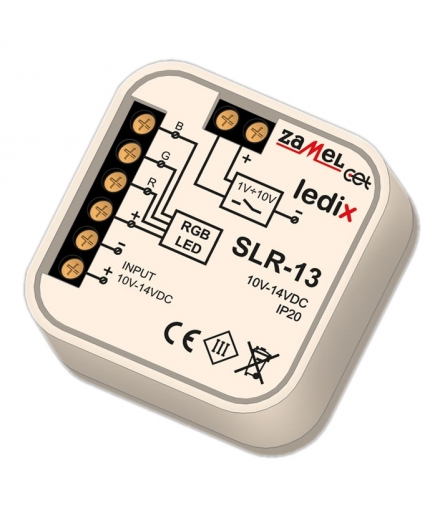 Sterownik RGB przewodowy 1-10V SLR-13