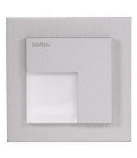 Oprawa LED TIMO z ramką PT 230V ALUMINIUM - biała zimna