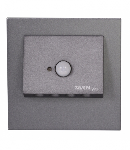 Oprawa LED NAVI Z CZUJNIKIEM PT 14V DC GRAFIT - biała ciepła