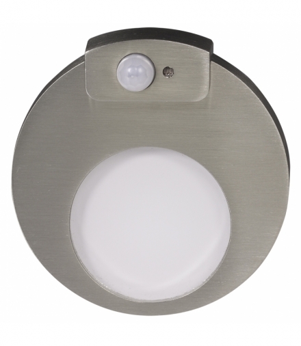Oprawa LED MUNA Z CZUJNIKIEM 230V STAL - biała ciepła