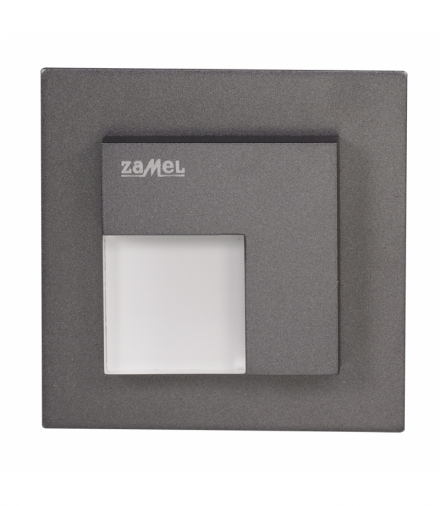 Oprawa LED TICO z ramką NT 14V DC GRAFIT - biała ciepła