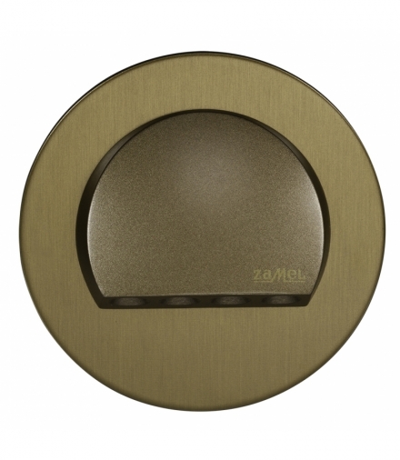 Oprawa LED RUBI IP56 z ramką PT 14V DC STARE ZŁOTO - biała zimna