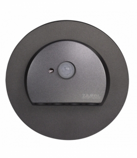 Oprawa LED RUBI PT 14V DC z czujnikiem ruchu GRAFIT - biała ciepła