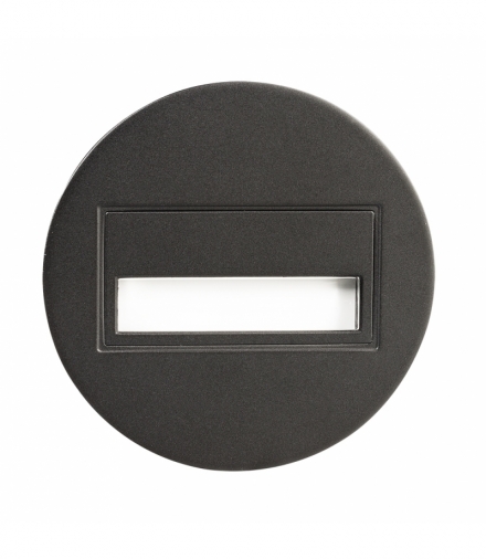 Oprawa LED SONA okrągła PT 14V DC CZARNA - biała ciepła