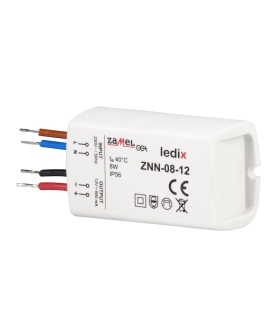 Zasilacz natynkowy 12 V DC 8W IP56