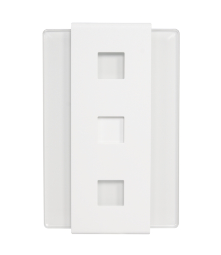 GONG DWUTONOWY GLASSO 230V BIAŁY