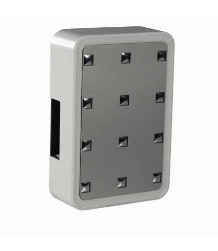 GONG DWUTONOWY 230 V BIAŁY+SREBRNY 106 VDE