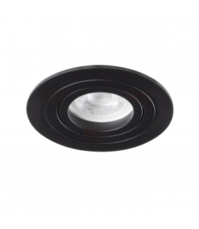 SEIDY CT-DTO50-B/M Oprawa sufitowa punktowa okrągła czarna KANLUX 19457