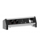 Listwa zasilająca 2 gniazda SCHUKO + ładowarka USB + pusty moduł Bachmann DESK